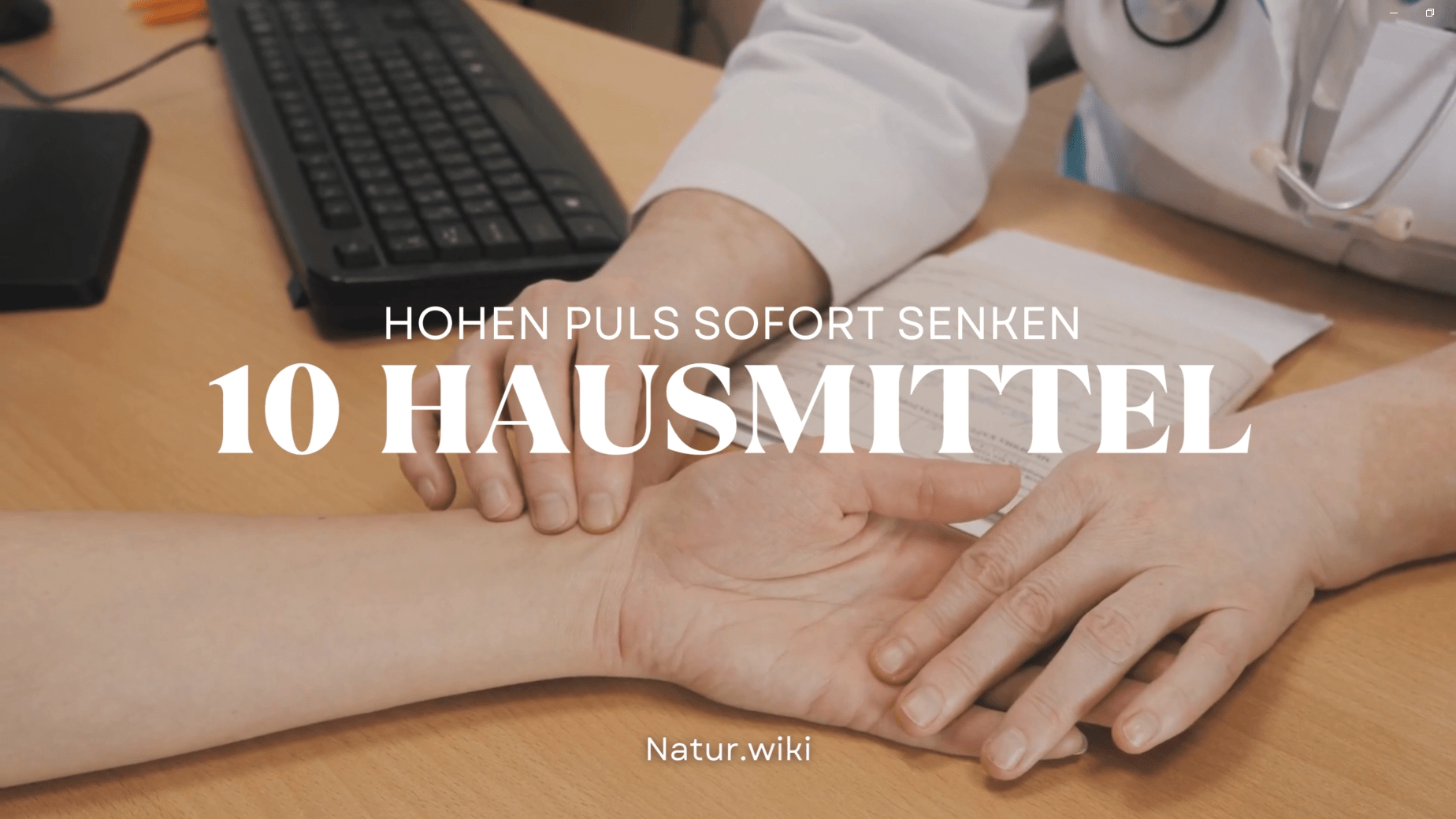 Hohen Puls sofort senken - 10 unglaubliche Hausmittel