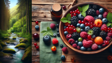 Die Kraft der Beeren: Antioxidantien aus der Natur