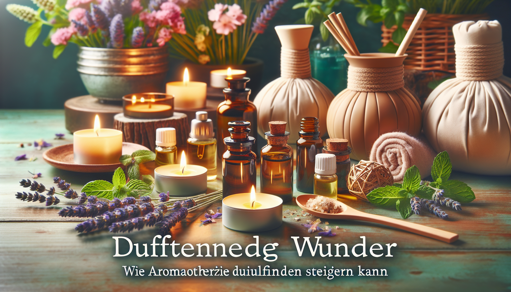 Duftende Wunder: Wie Aromatherapie Dein Wohlbefinden Steigern Kann