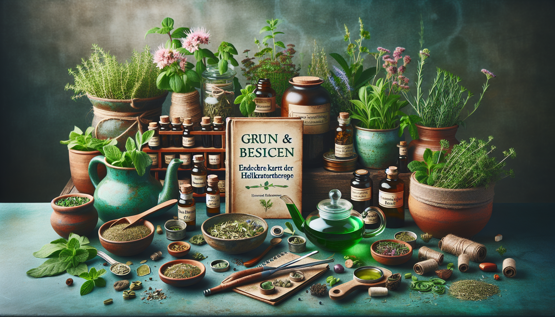 Grün & Gesund: Entdecke die Kraft der Heilkräutertherapie