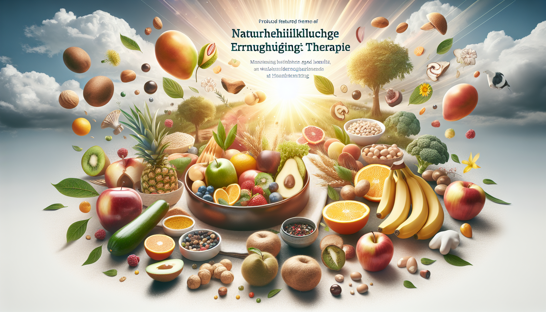 Natürlich gesund: Wie Naturheilkundliche Ernährungstherapie Ihr Wohlbefinden revolutionieren kann