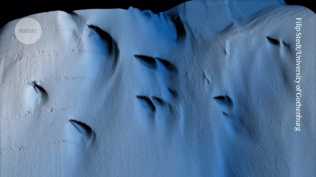 Erste Karte des Untergrunds eines Eisschelfs zeigt mysteriöse Schmelzmuster