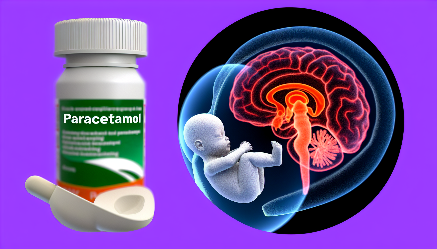 Paracetamol im Mutterleib: Beeinträchtigte Hörverarbeitung offenbart Risiken für die Gehirnentwicklung