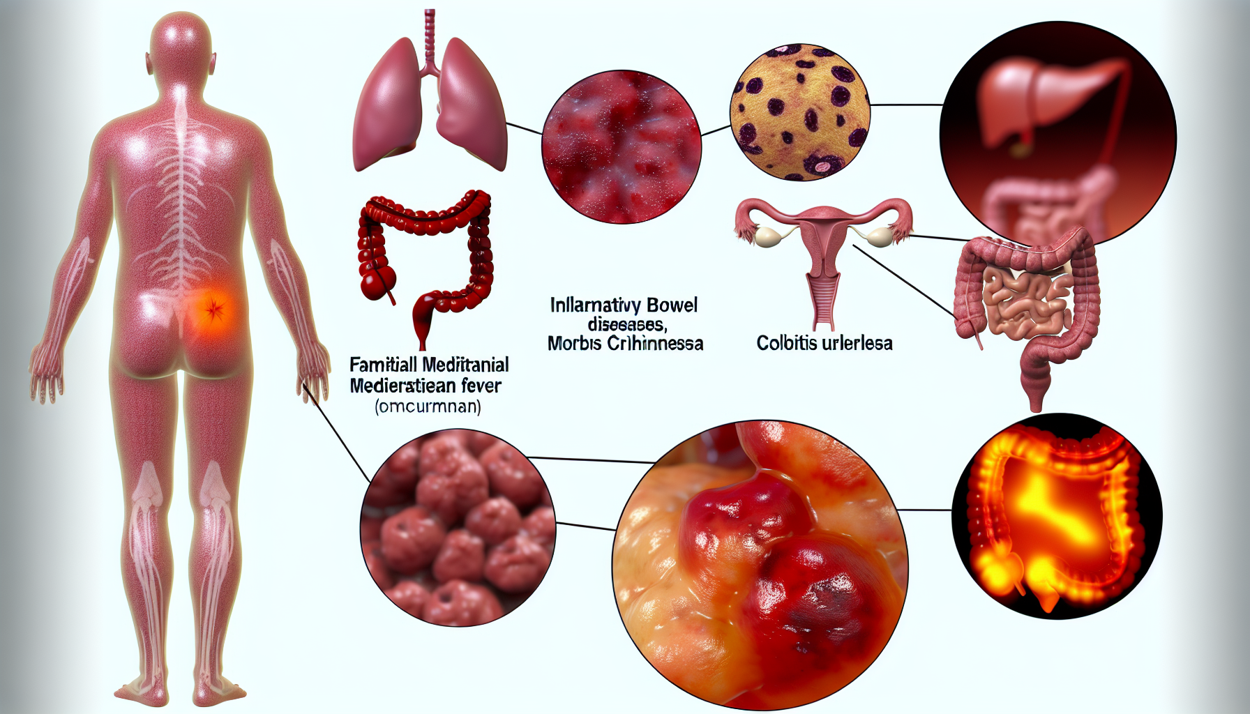 Verborgene Diagnose: Colitis bei Familiärem Mittelmeerfieber - Morbus Crohn oder Colitis ulcerosa?