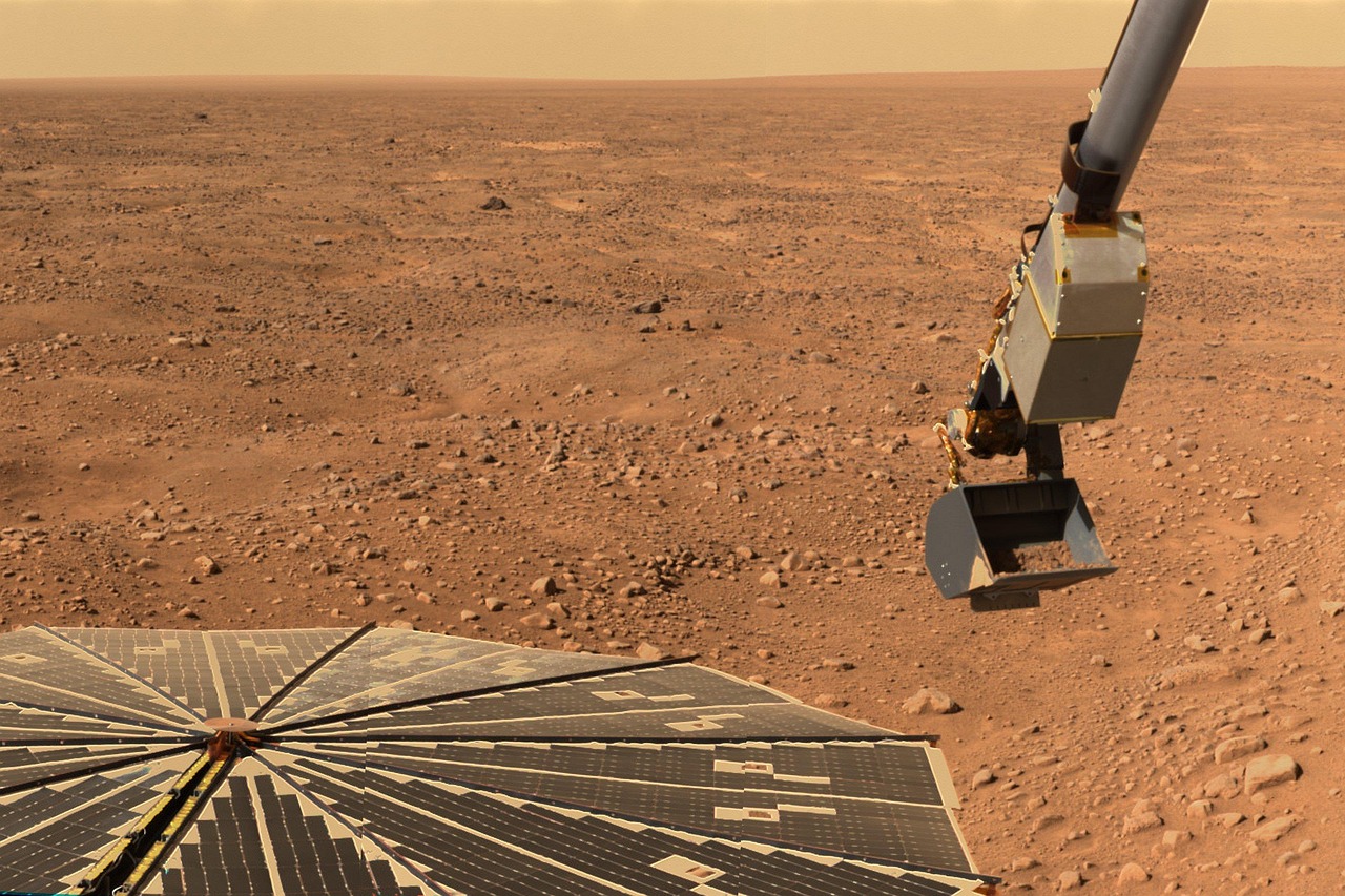 Die Oberfläche des Mars
